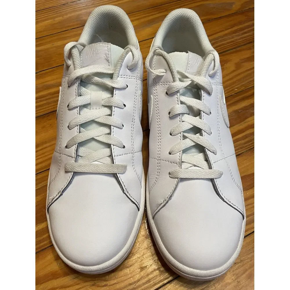 Nike Court Royale‎ 2 Triple White Size 9.5